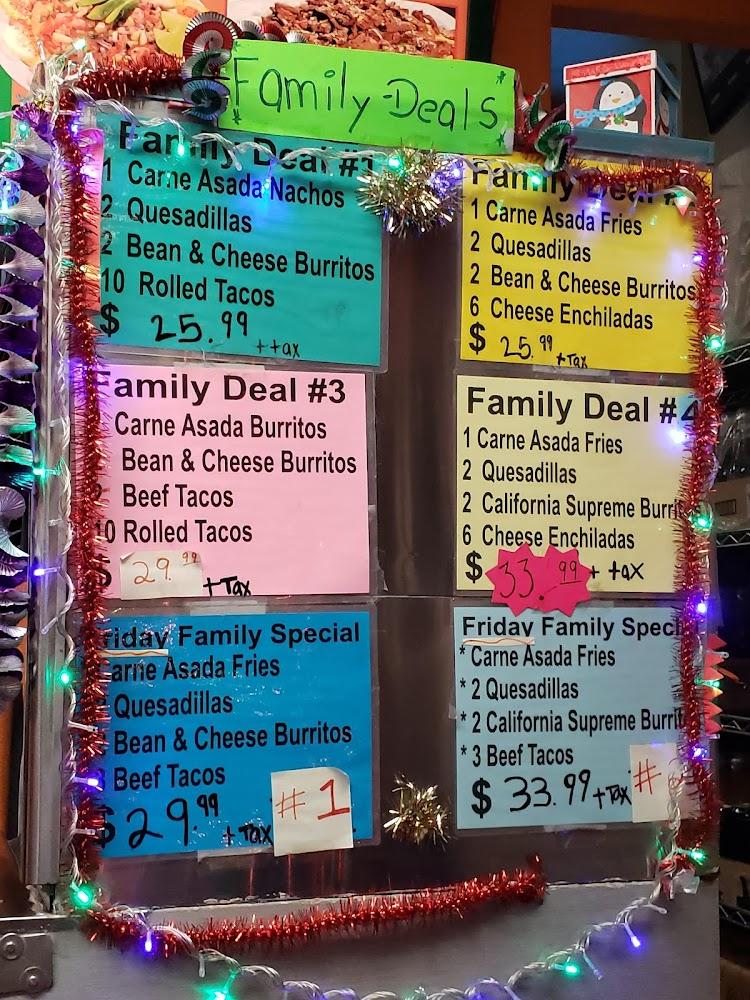 Salsa Mexican Food Menu image 3